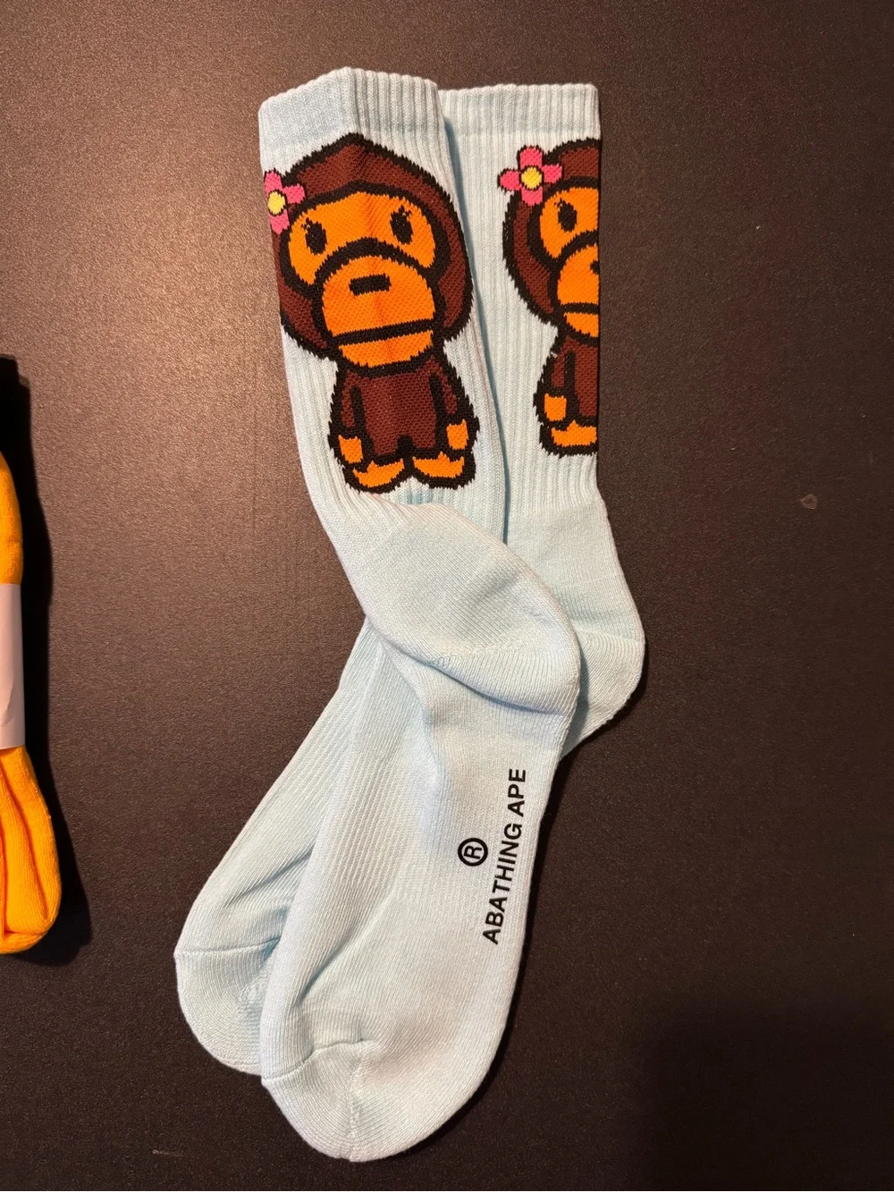 Bape BABY MILO crew SOCKS A Bathing Ape